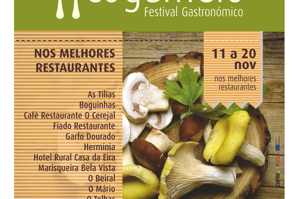 Festival Gastronómico - Fundão Aqui come-se Bem "Sabores do Cogumelos"