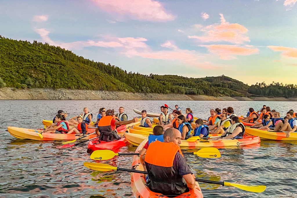 Travessia da Grande Rota do Zêzere em Kayak: Moinho das Freiras - Atalaia Fundeira