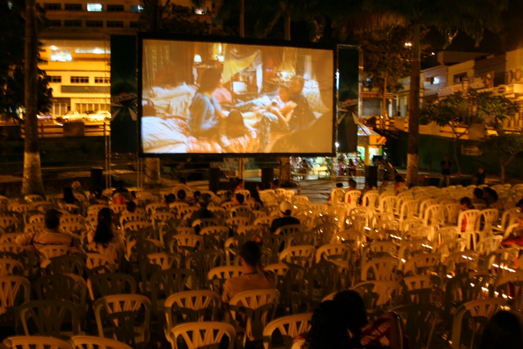 Cinema ao ar livre em Oleiros