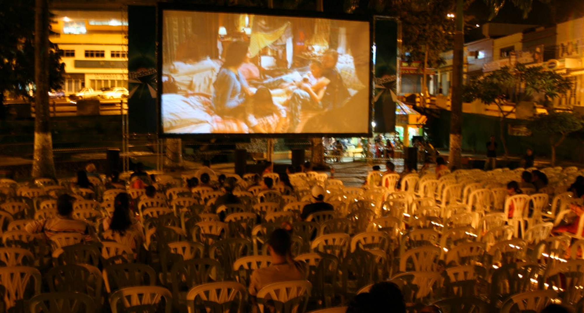 Cinema ao ar livre em Oleiros